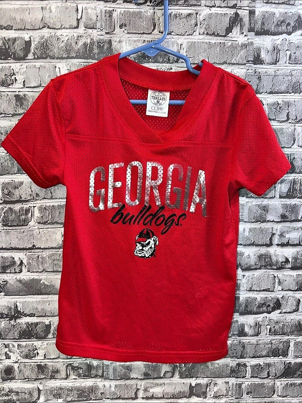 Rivalry Threads Georgia Bulldogs Girls Tee Size 6/6X